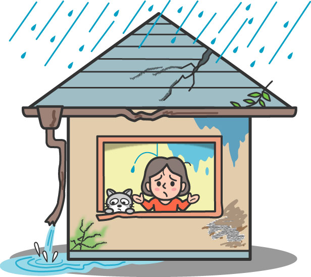 雨漏りの原因がわからないときにチェックしたい4つのポイント